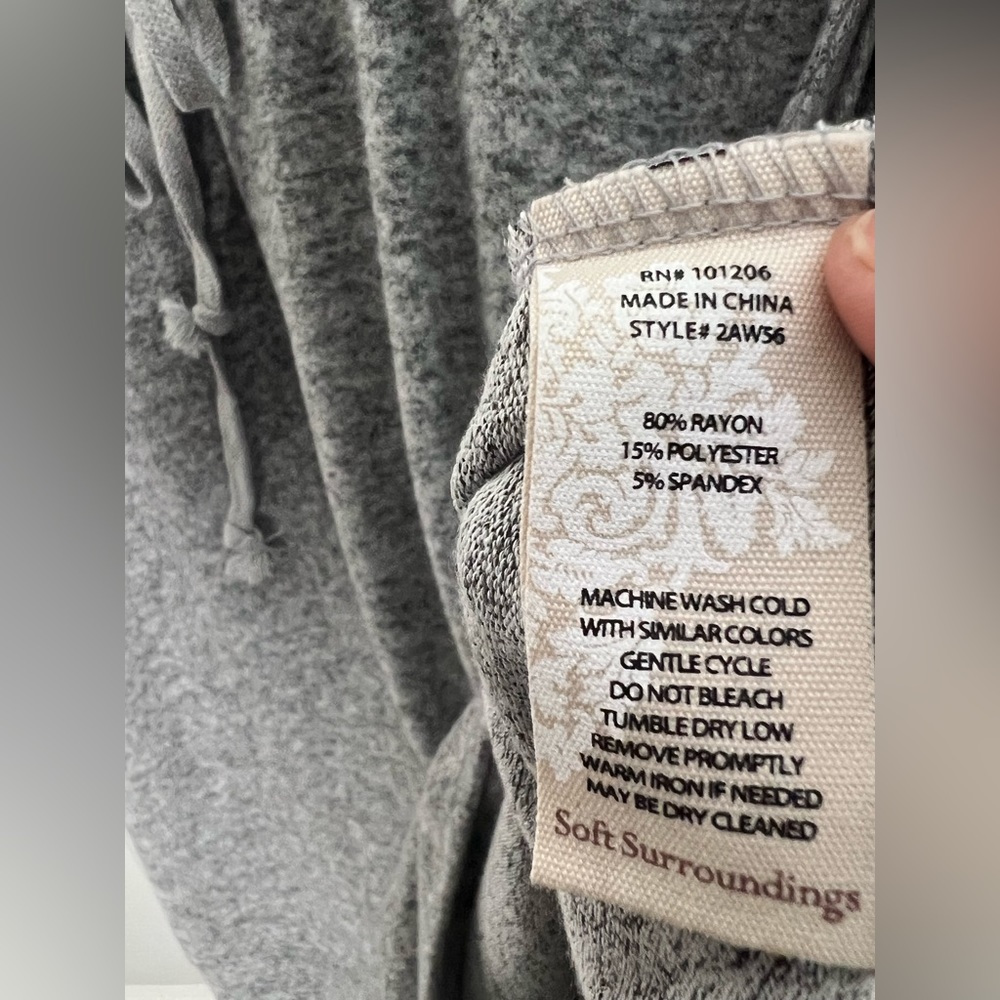 Soft Surroundings Drawstring Soft Rayon Lounge Dr… - image 7